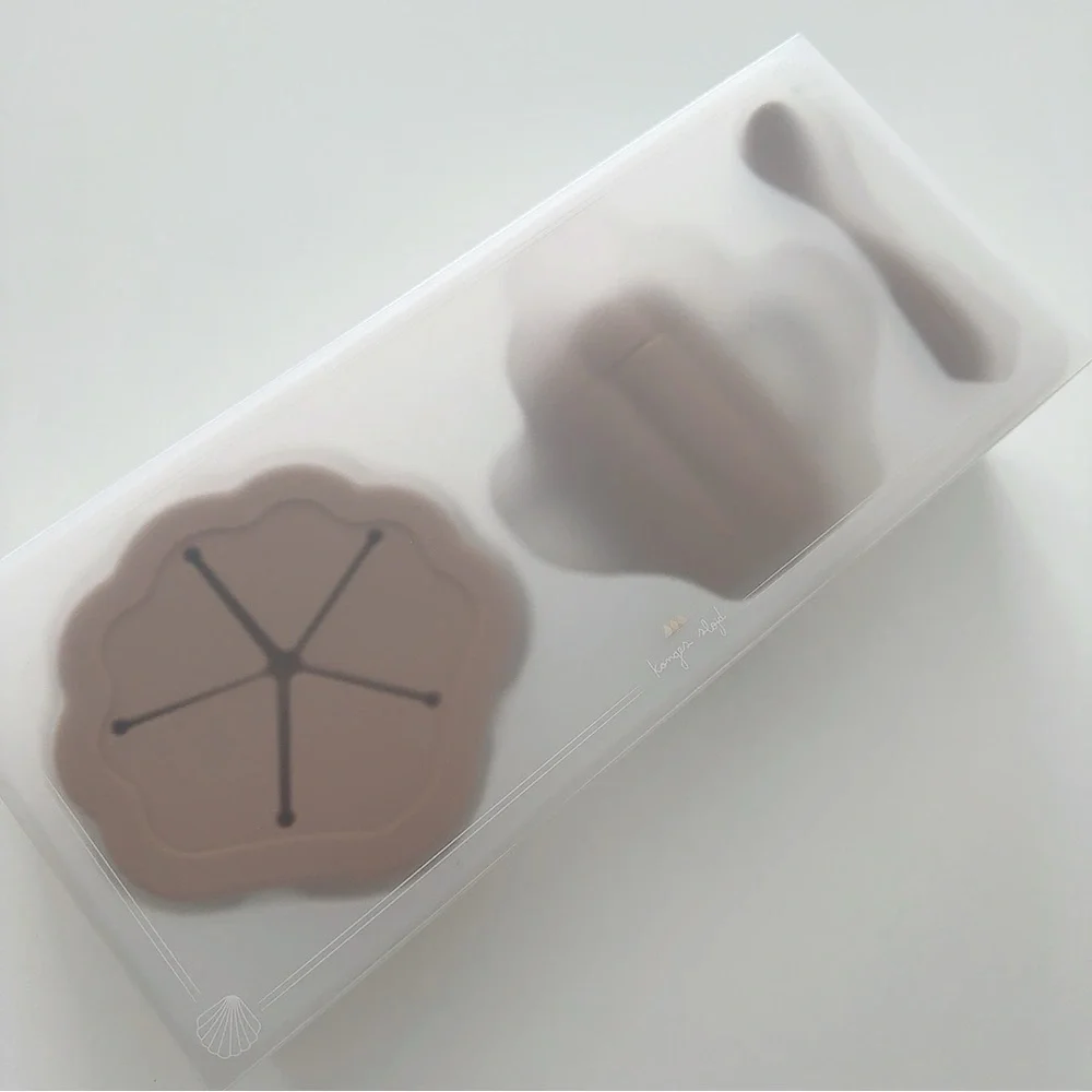 NEW Konges slojd silicone clam kitchen set - Blush - Picture 5 of 5